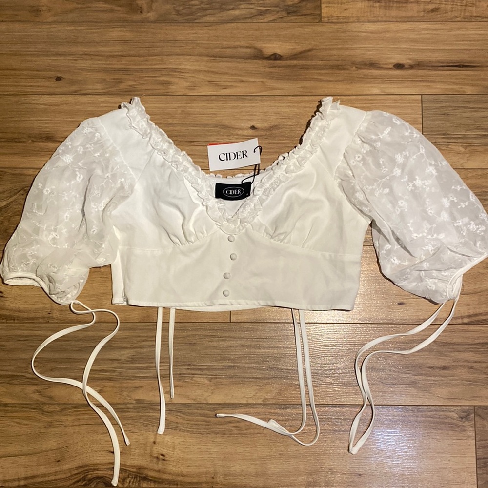 Cider clothing Love Story Off Shoulder Blouse